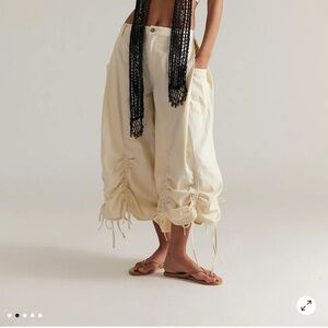 We The Free Cream Wide Leg Pants